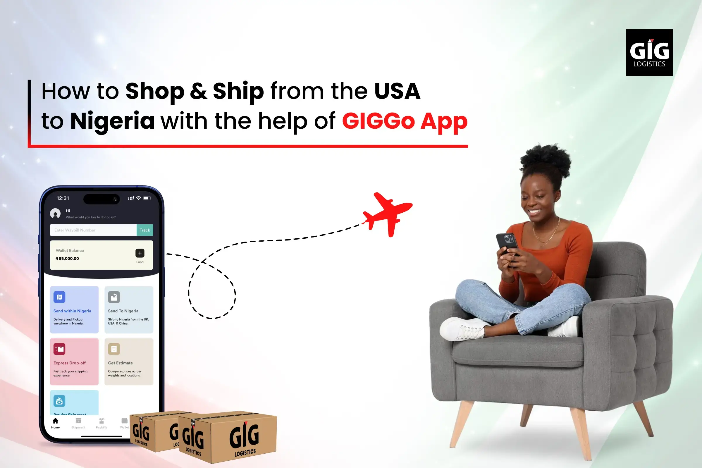 Shop & Ship from USA to Nigeria Easily